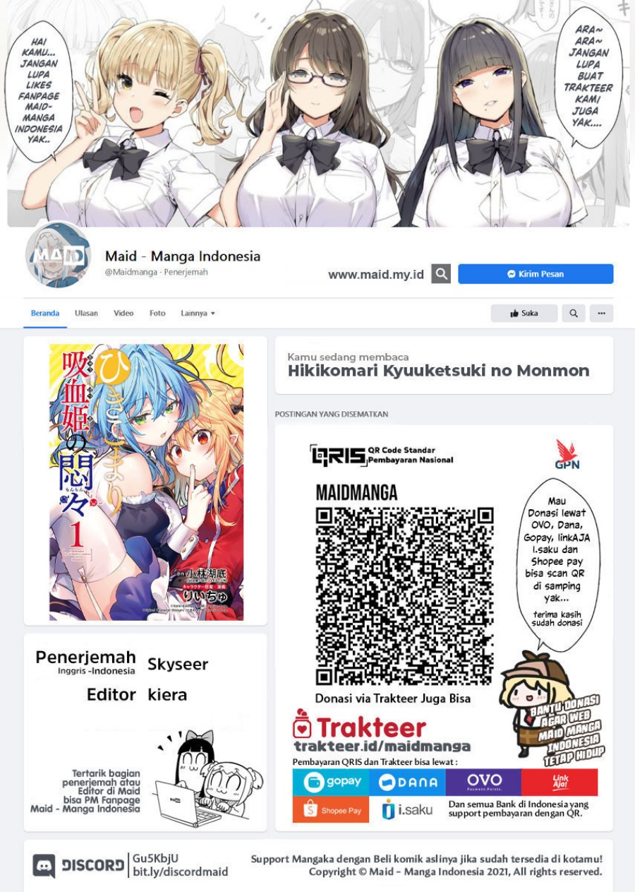 Hikikomari Kyuuketsuki no Monmon Chapter 16