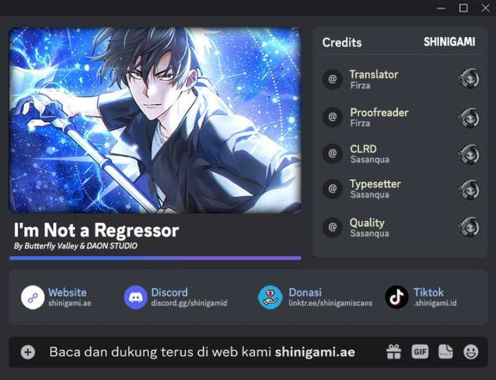 I’m Not a Regressor Chapter 16