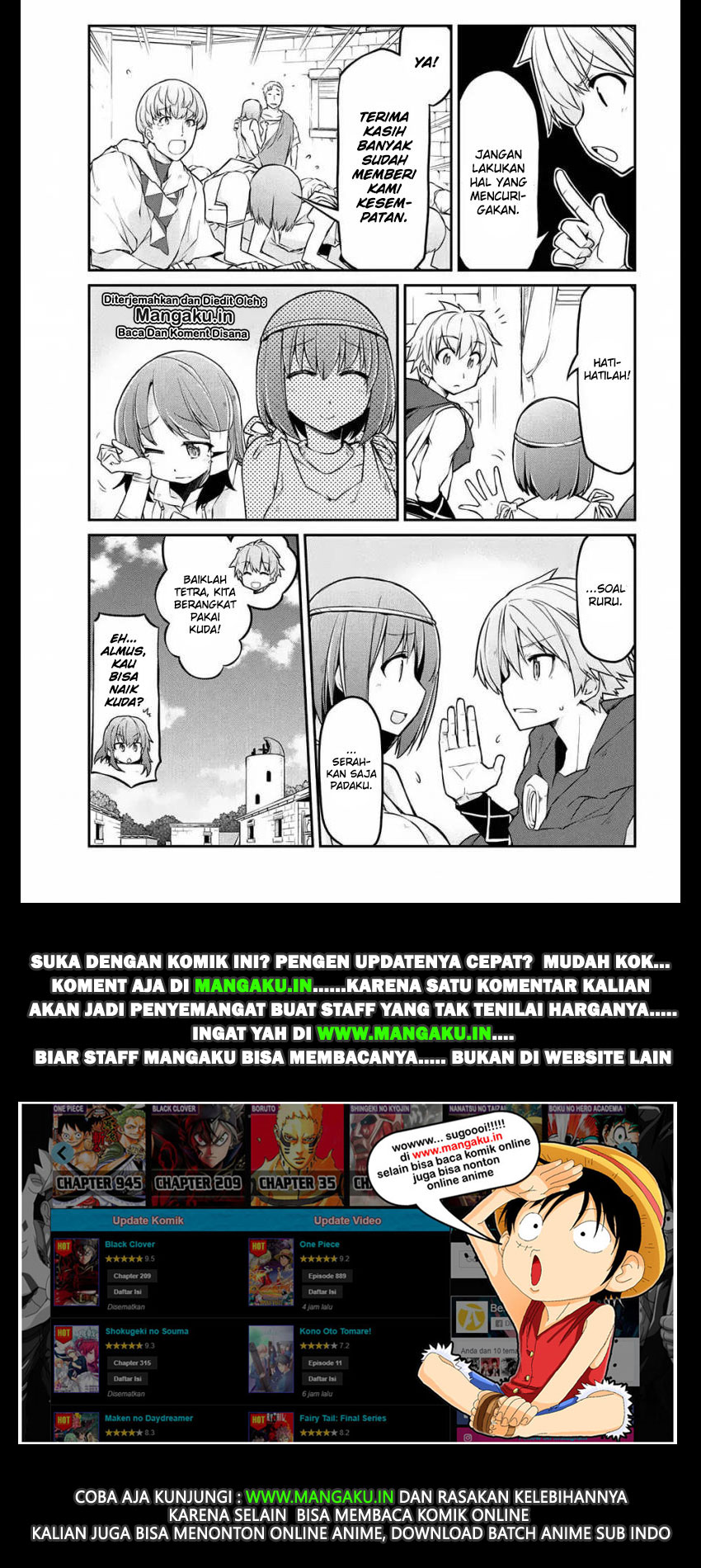 Isekai Kenkokuki Chapter 17