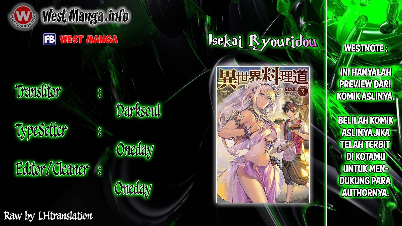 Isekai Ryouridou Chapter 3