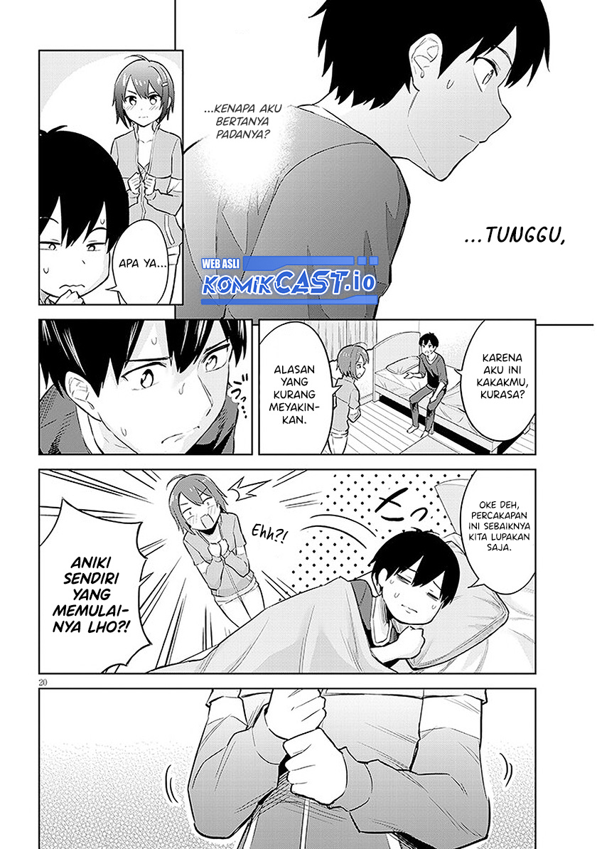 Jitsu wa Gimai (Imouto) deshita. ~Saikin de Kitagiri no Otouto no Kyorikan ga Yatara Chikaiwake~ Chapter 10