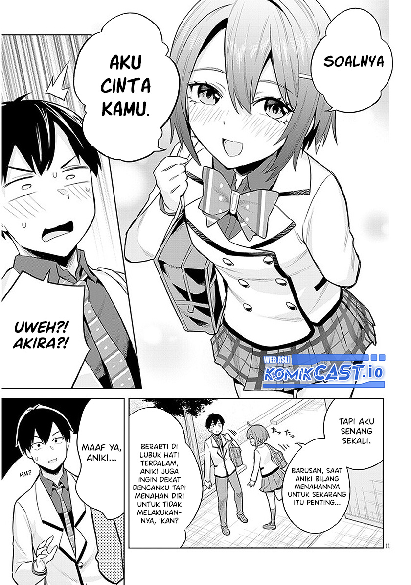 Jitsu wa Gimai (Imouto) deshita. ~Saikin de Kitagiri no Otouto no Kyorikan ga Yatara Chikaiwake~ Chapter 11