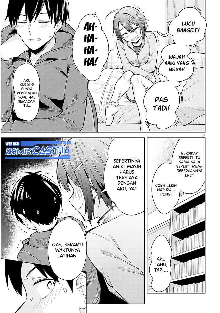 Jitsu wa Gimai (Imouto) deshita. ~Saikin de Kitagiri no Otouto no Kyorikan ga Yatara Chikaiwake~ Chapter 12