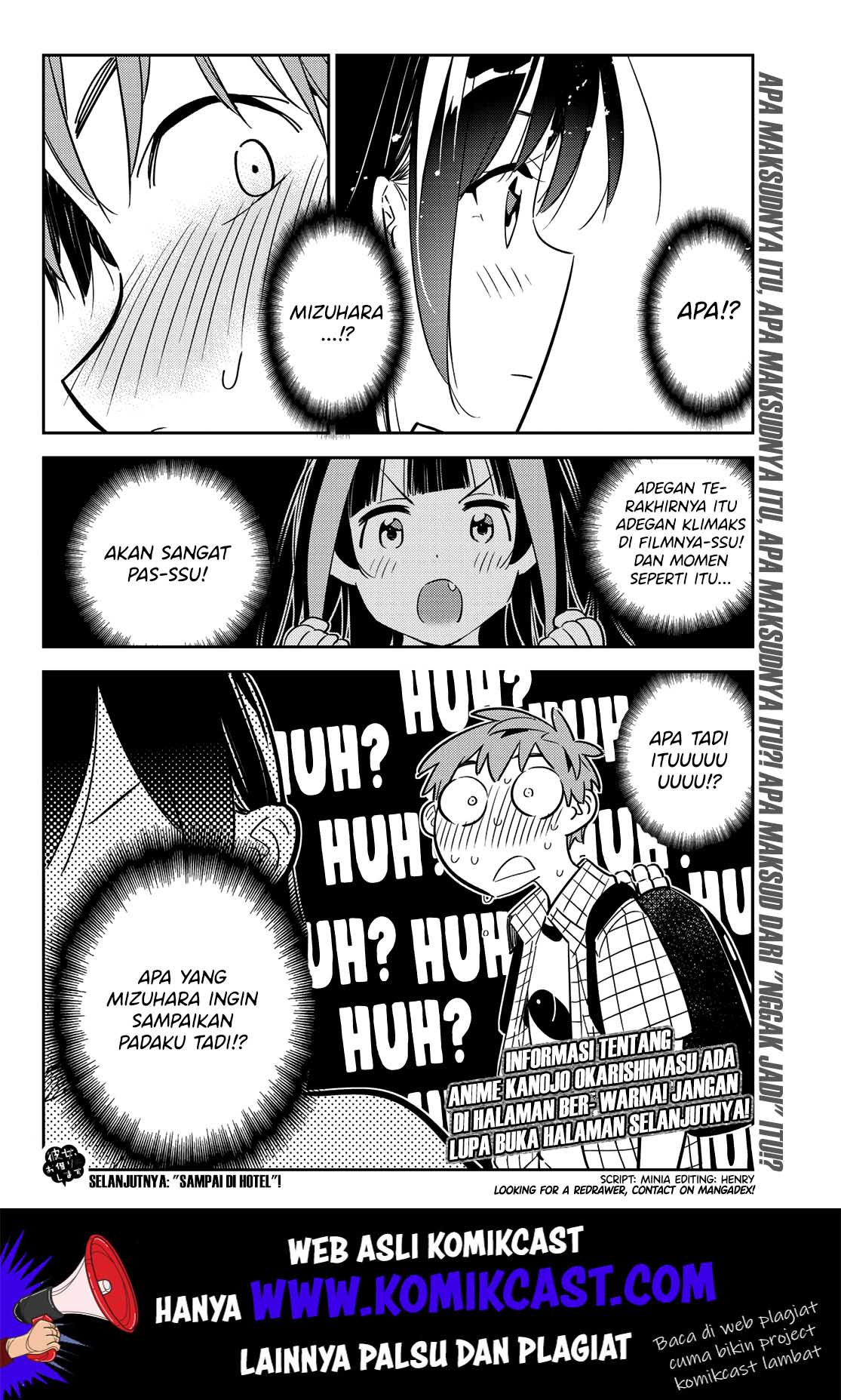 Kanojo, Okarishimasu Chapter 134