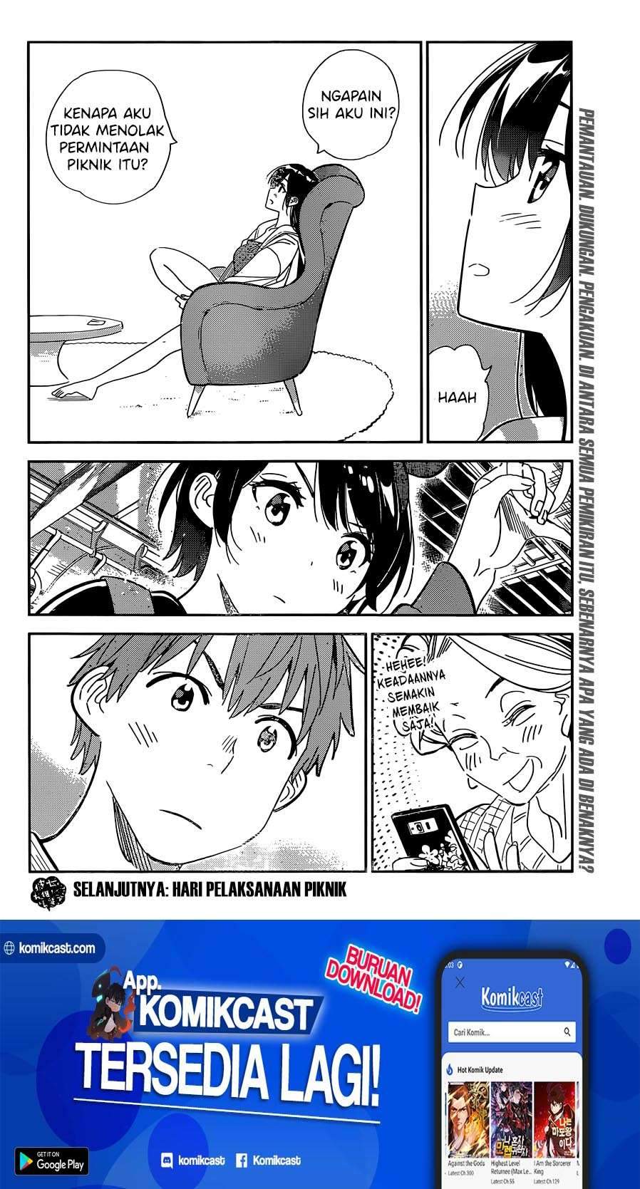 Kanojo, Okarishimasu Chapter 187