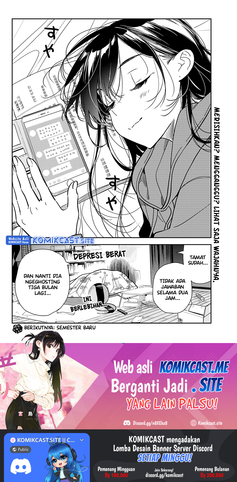 Kanojo, Okarishimasu Chapter 244