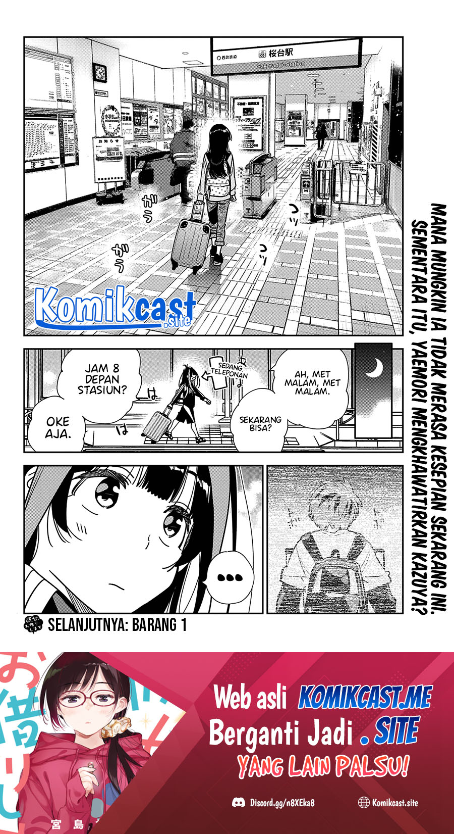 Kanojo, Okarishimasu Chapter 249