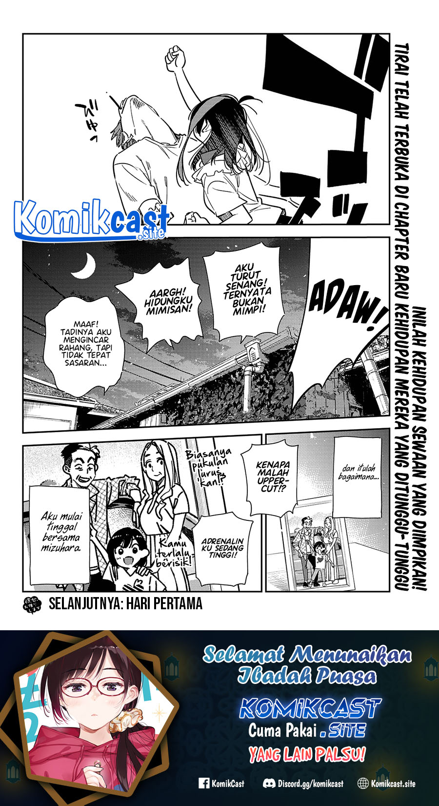 Kanojo, Okarishimasu Chapter 255