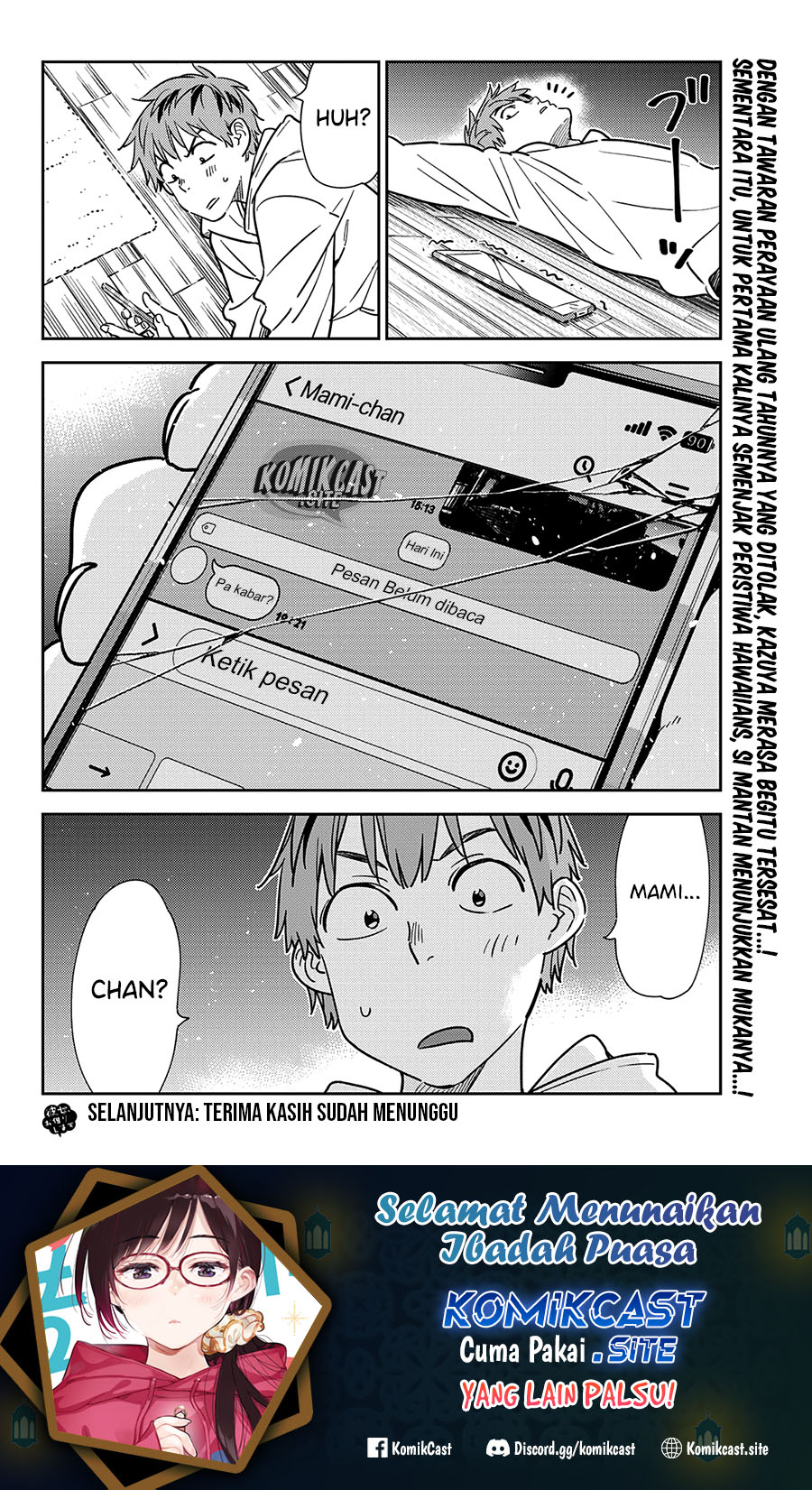 Kanojo, Okarishimasu Chapter 262