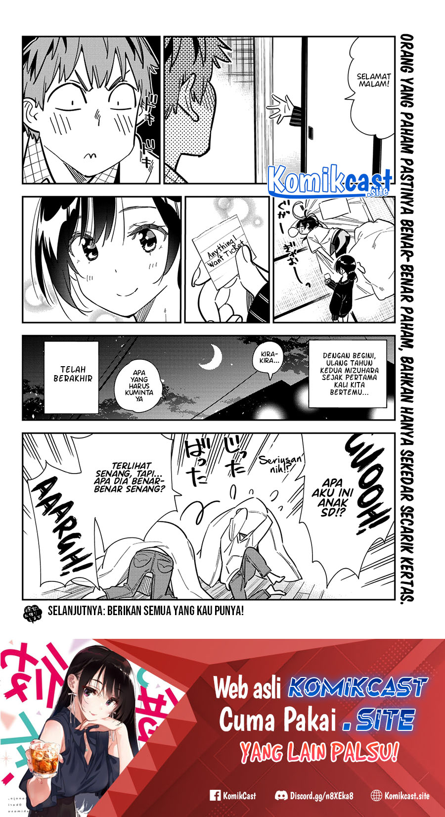 Kanojo, Okarishimasu Chapter 271