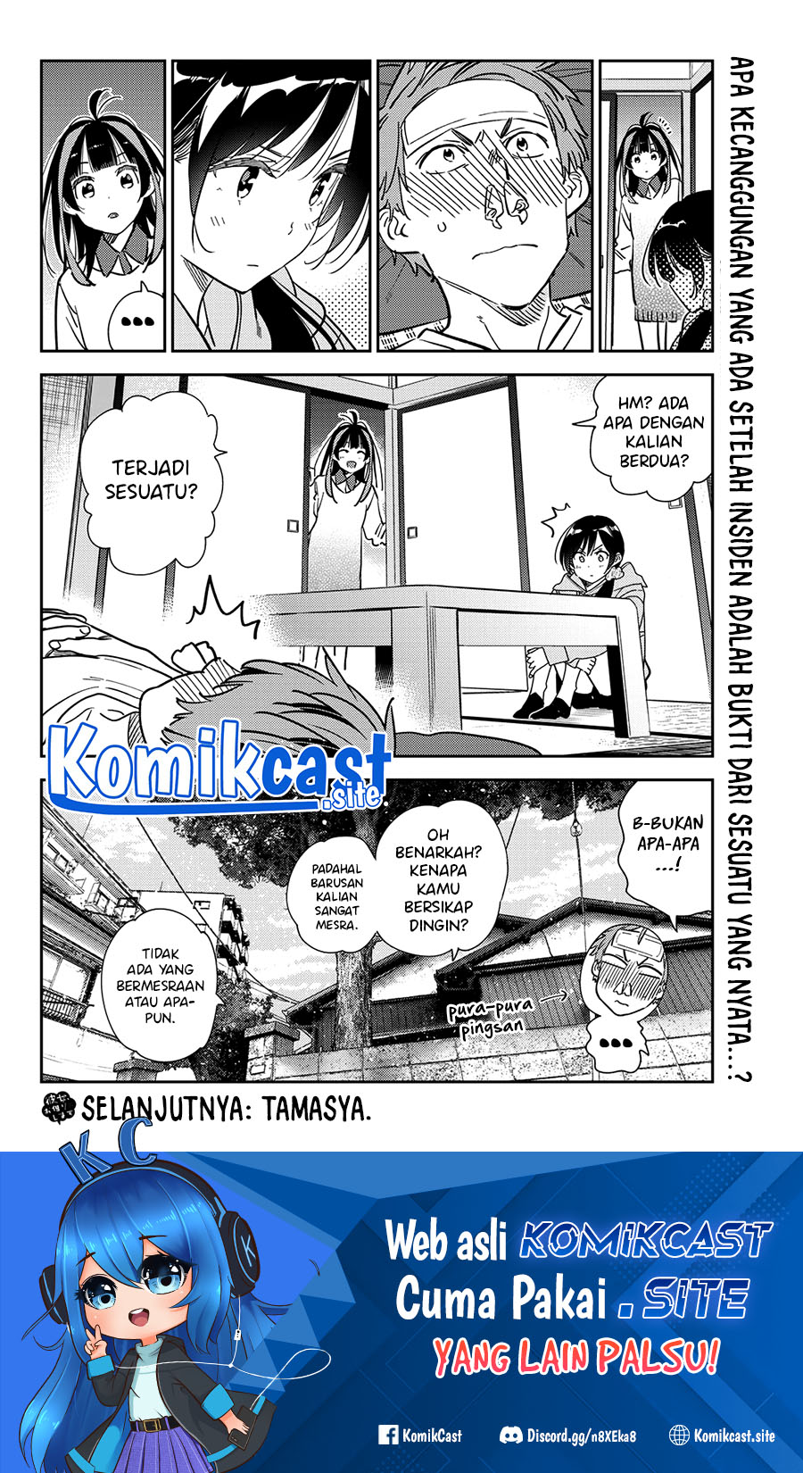 Kanojo, Okarishimasu Chapter 276