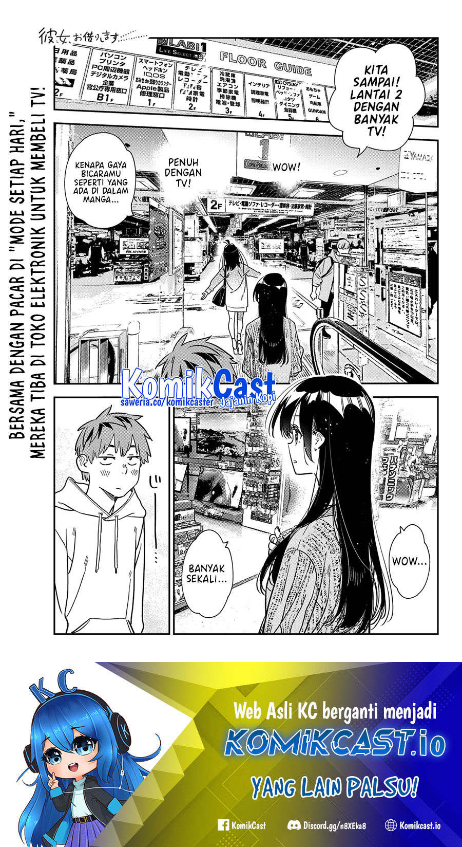 Kanojo, Okarishimasu Chapter 278
