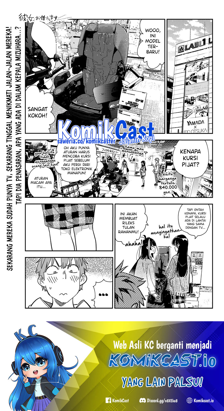 Kanojo, Okarishimasu Chapter 279