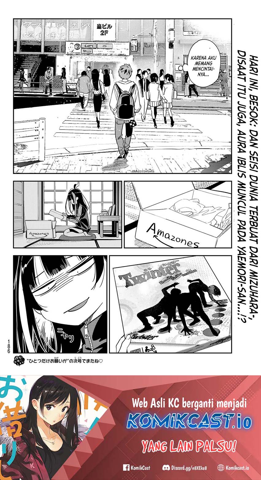 Kanojo, Okarishimasu Chapter 283