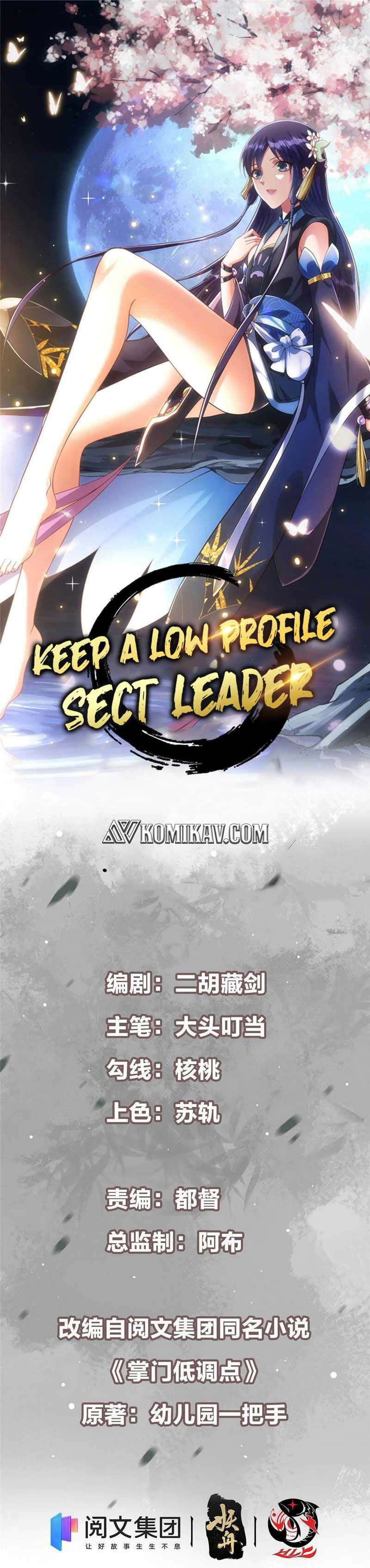 Keep A Low Profile, Sect Leader Chapter 8