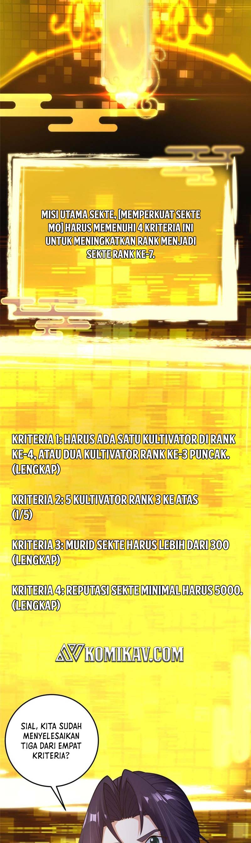 Keep A Low Profile, Sect Leader Chapter 174