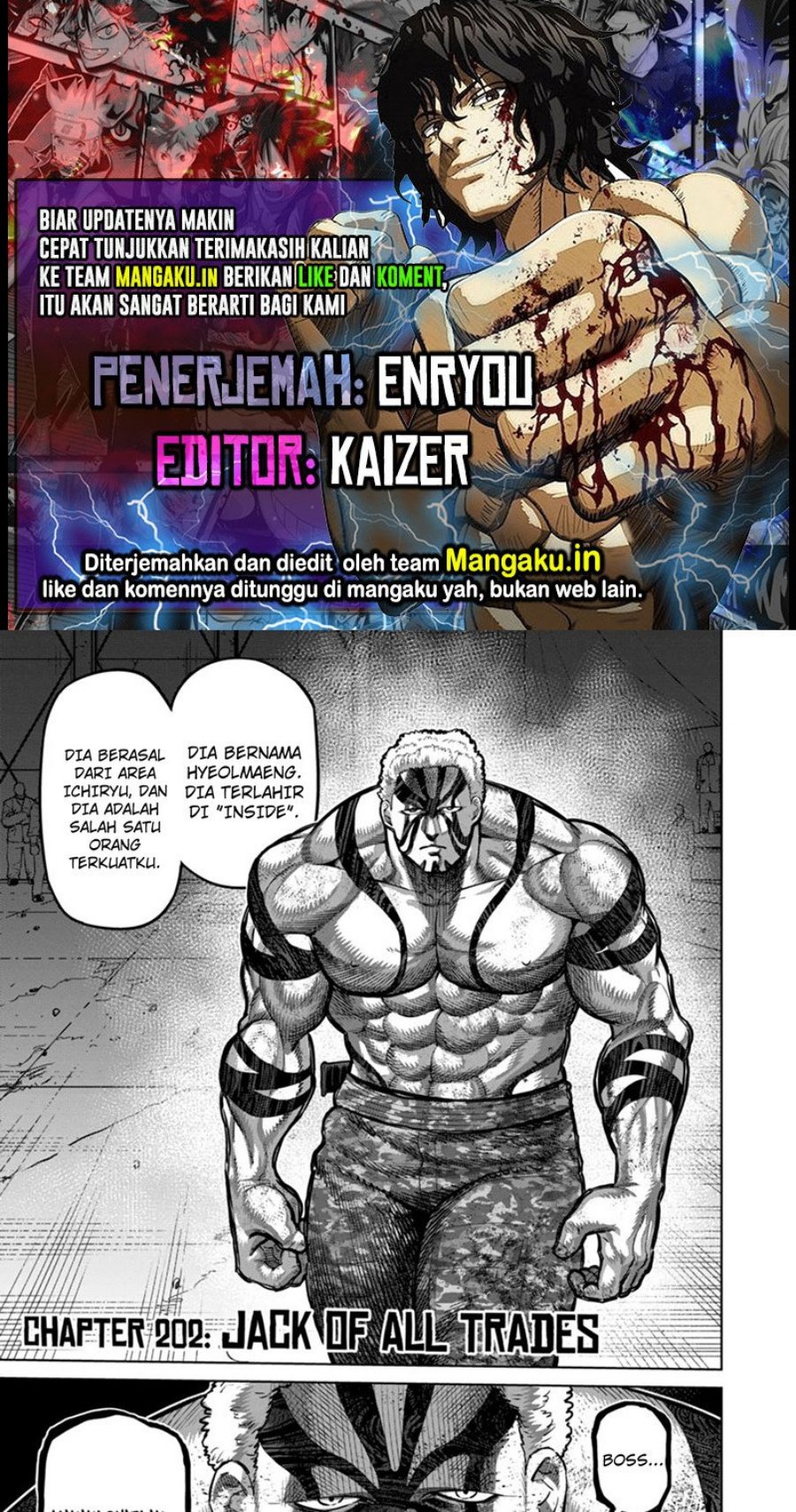Kengan Omega Chapter 202
