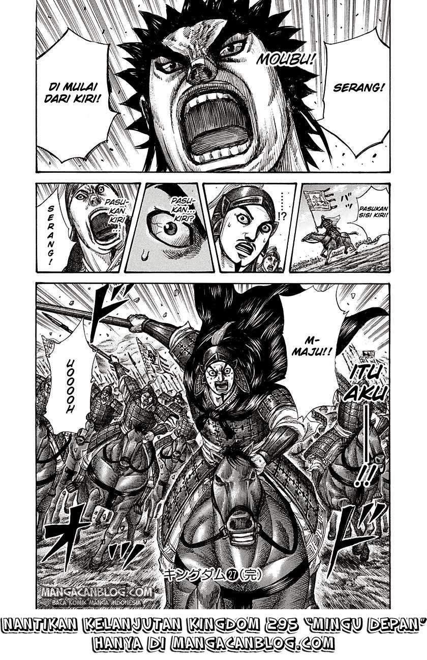 Kingdom Chapter 294