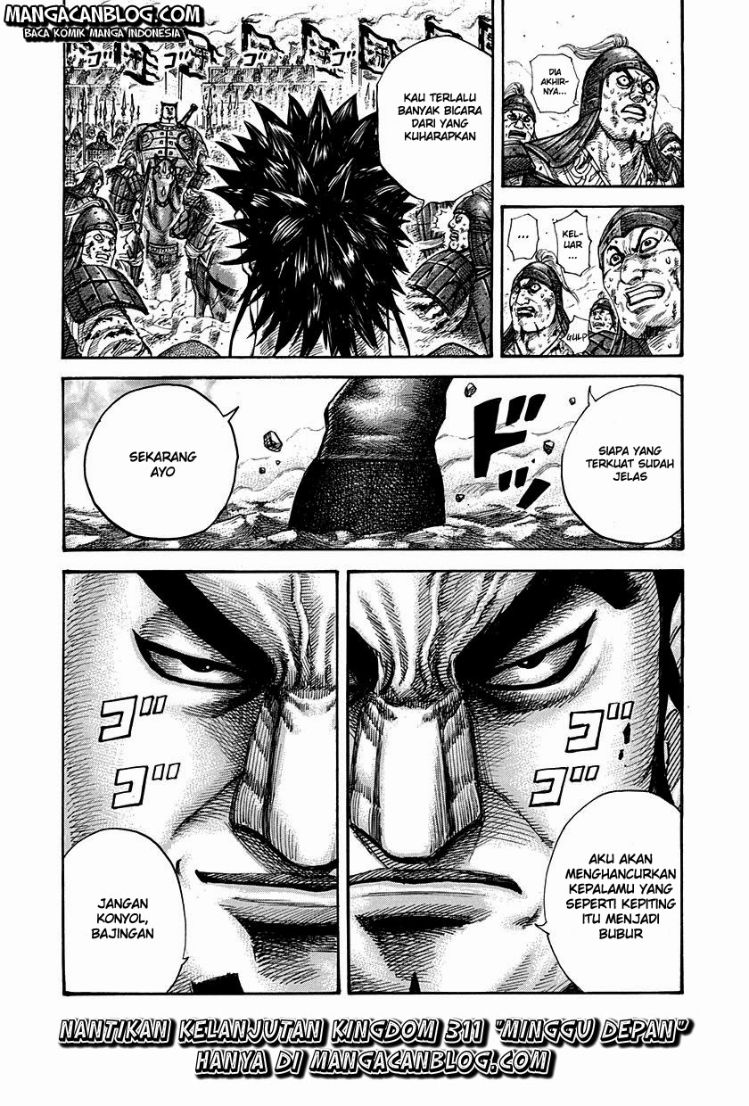 Kingdom Chapter 310