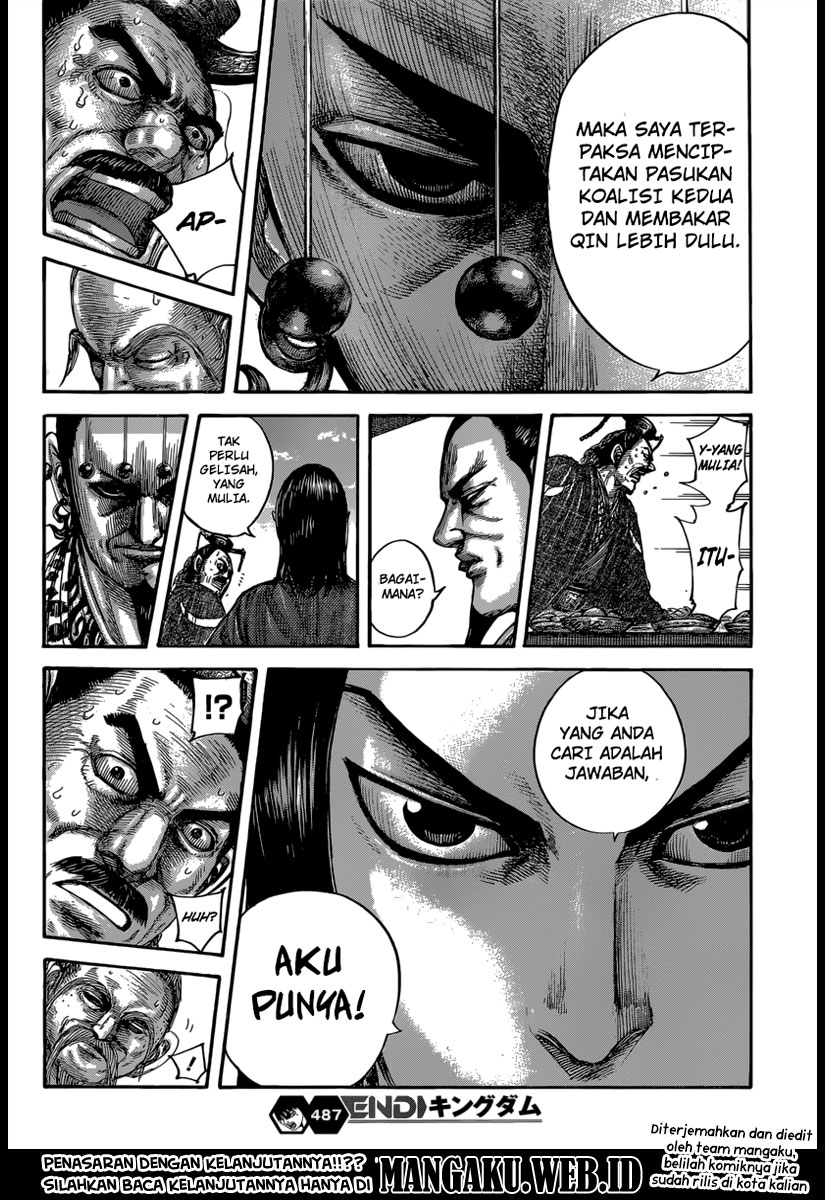 Kingdom Chapter 487