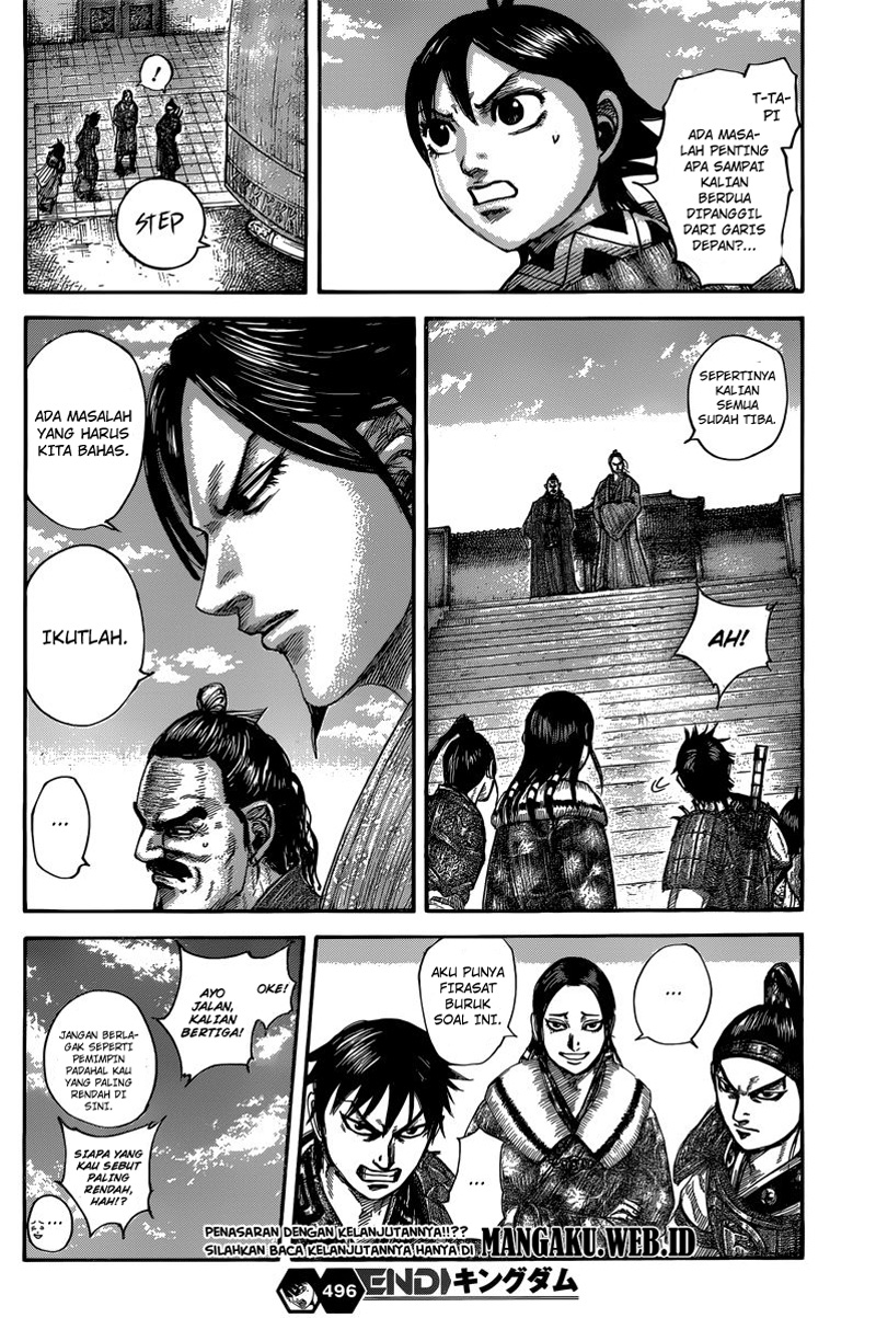Kingdom Chapter 496