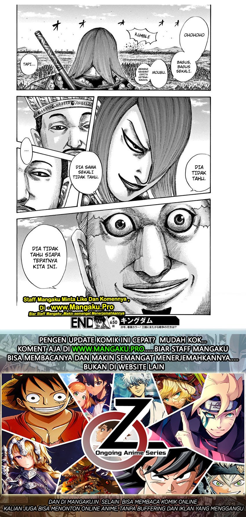 Kingdom Chapter 650