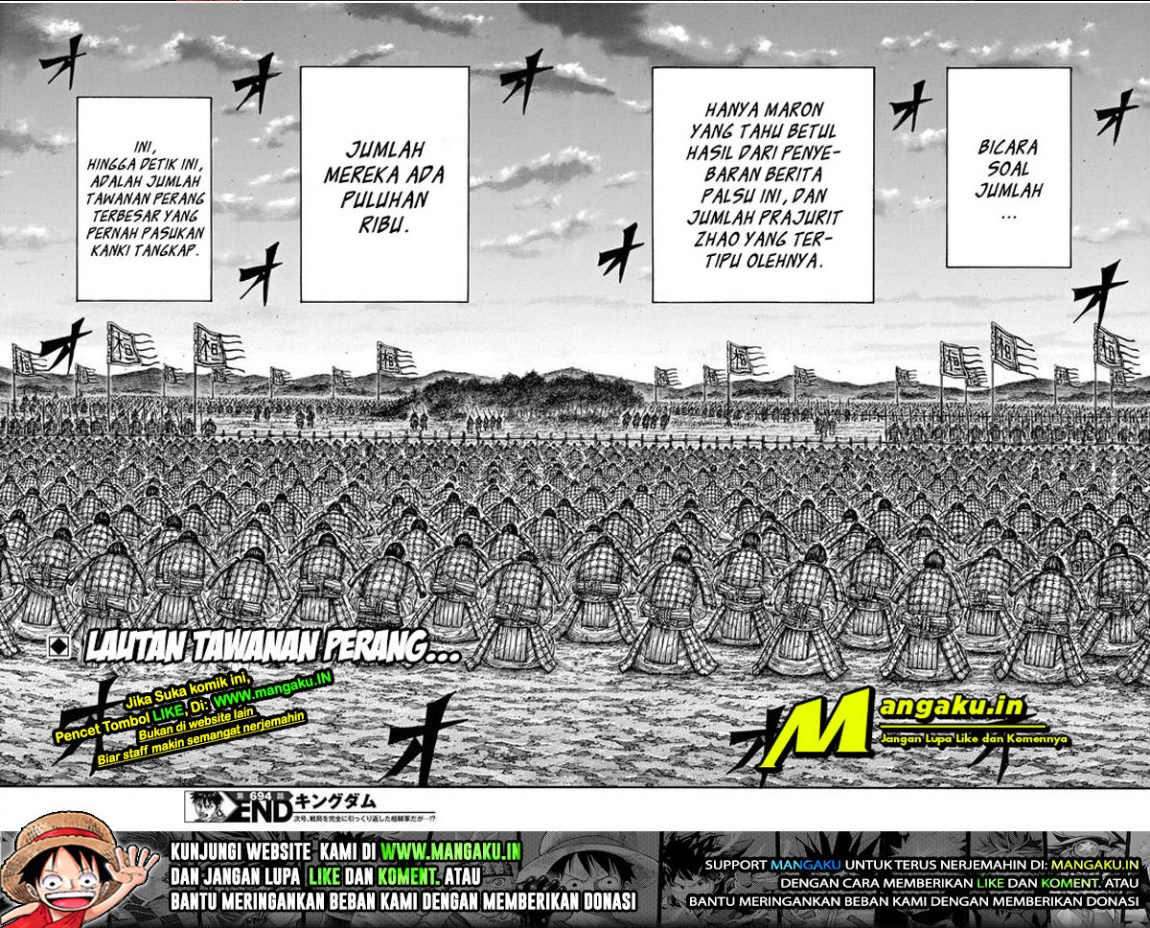 Kingdom Chapter 694