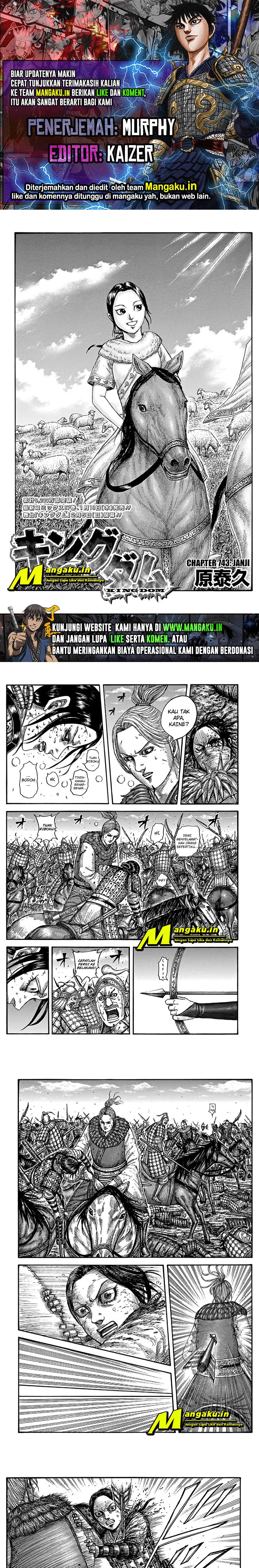 Kingdom Chapter 743