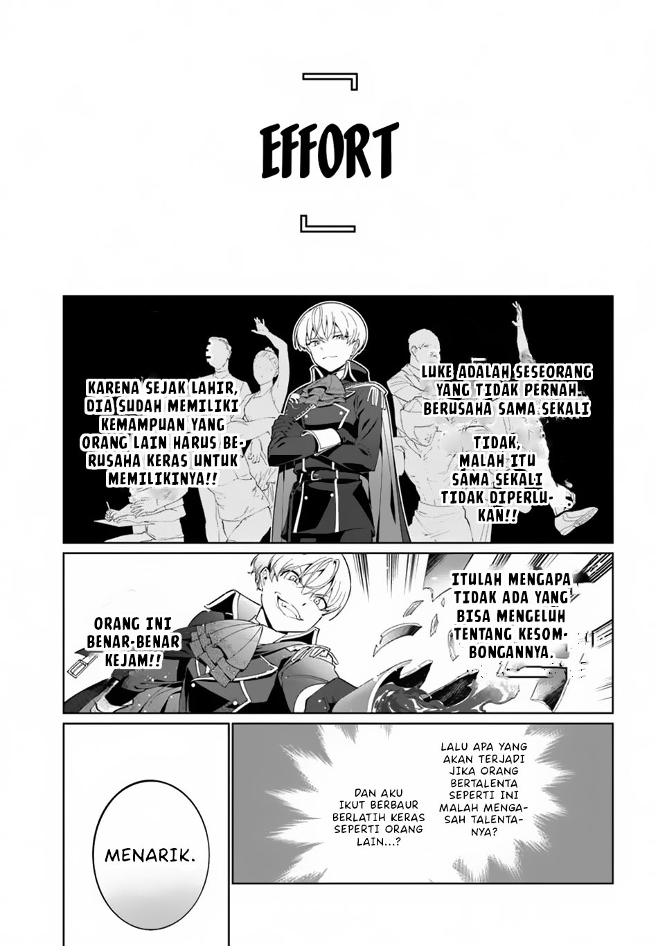 Kiwamete Goumantaru Akuyaku Kizoku no Shogyou Chapter 1