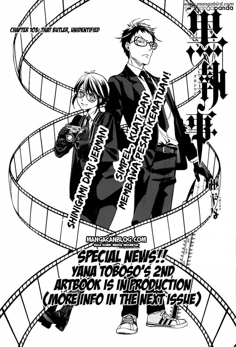 Kuroshitsuji Chapter 103