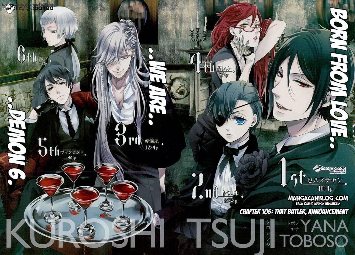 Kuroshitsuji Chapter 105