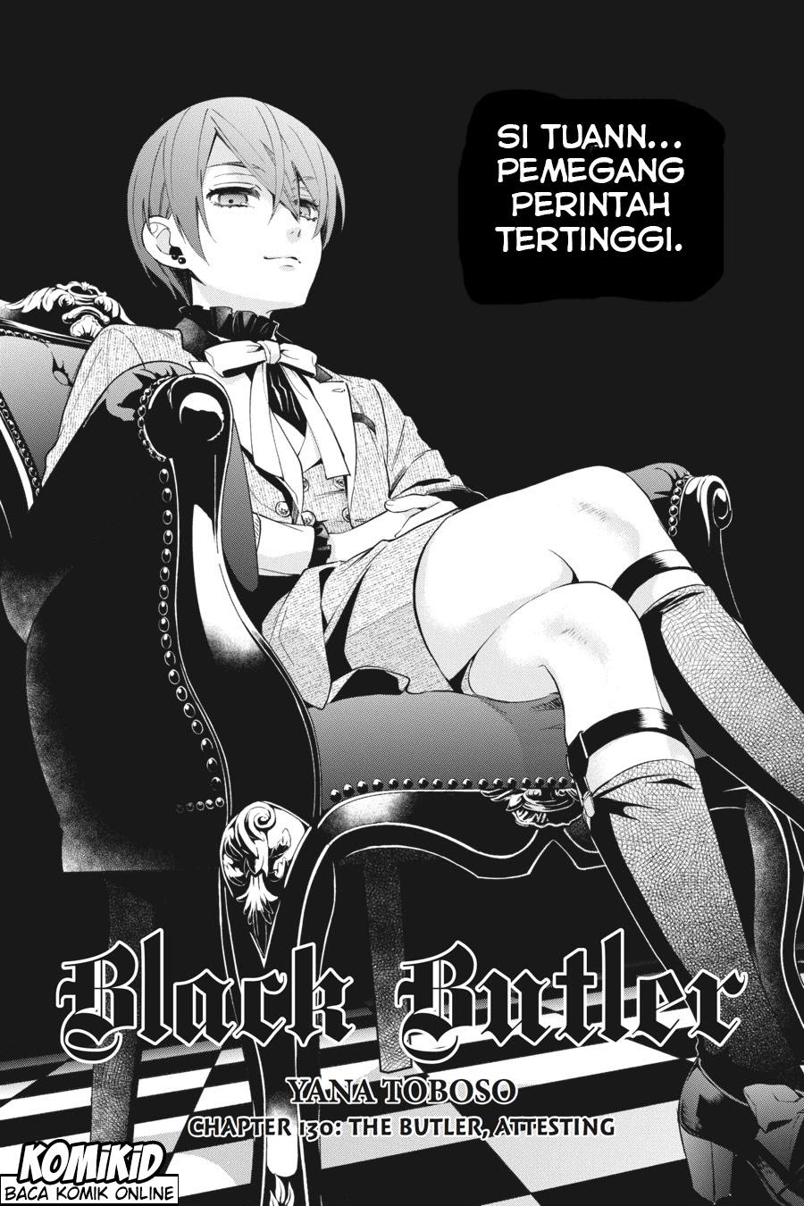 Kuroshitsuji Chapter 130