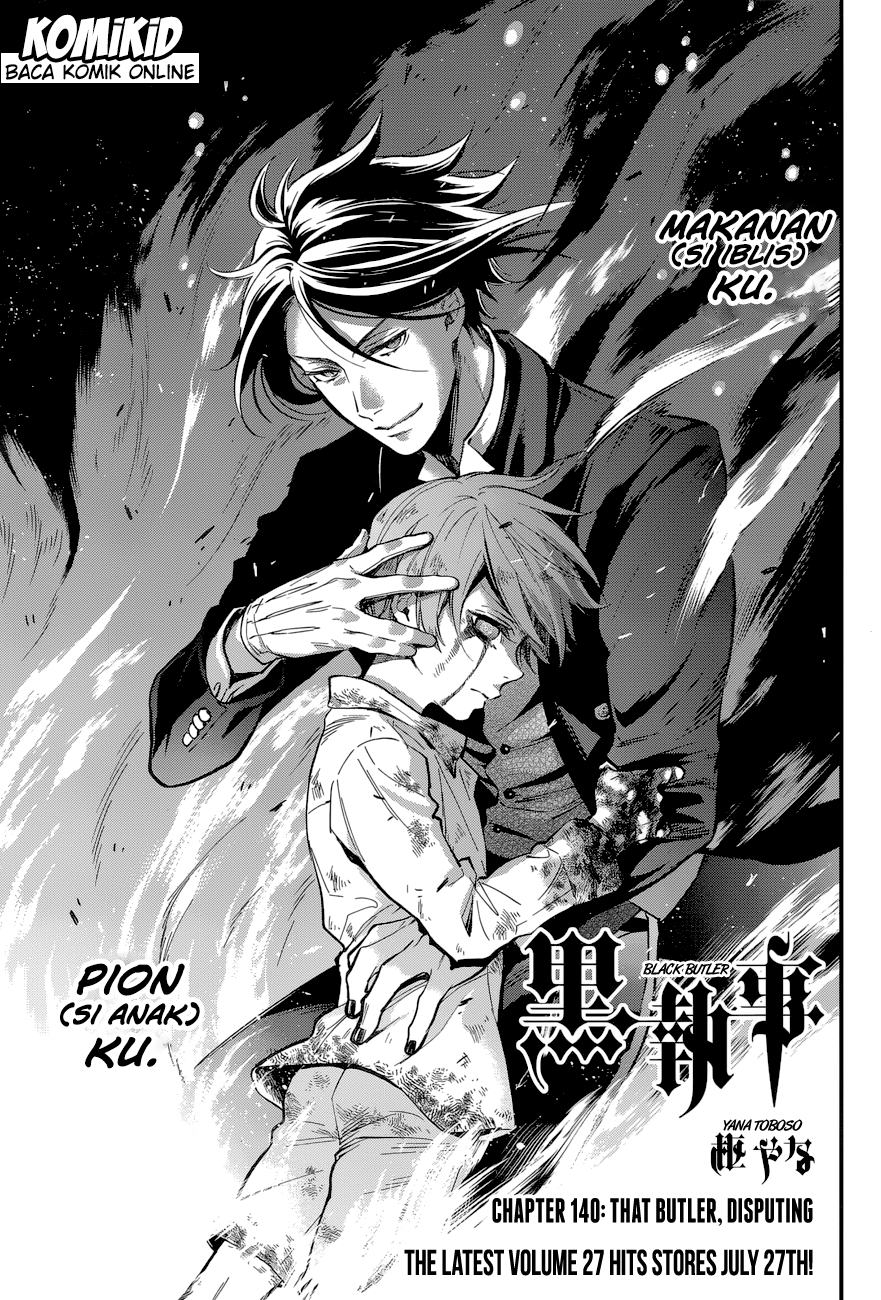 Kuroshitsuji Chapter 140