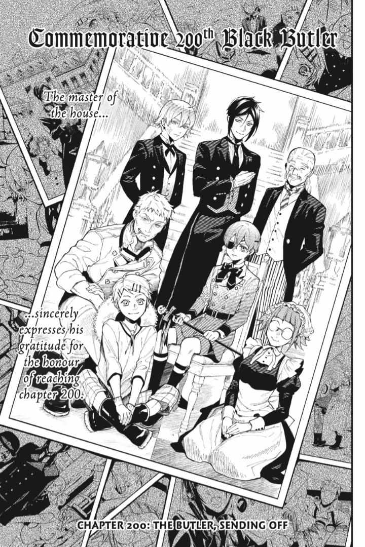 Kuroshitsuji Chapter 200