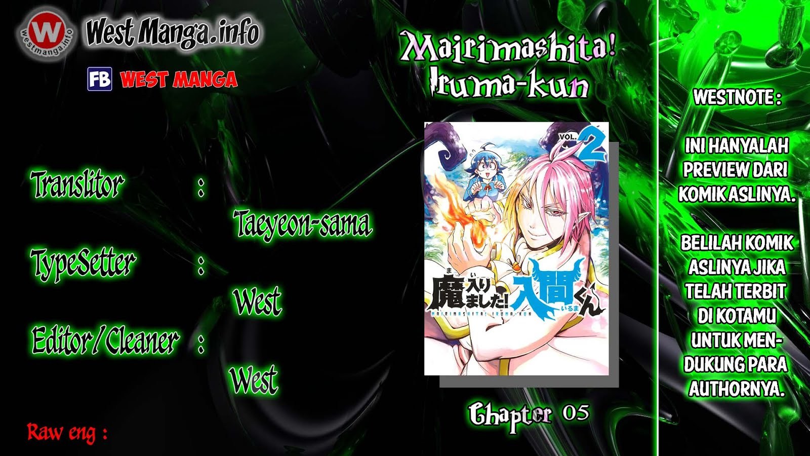 Mairimashita! Iruma-kun Chapter 5
