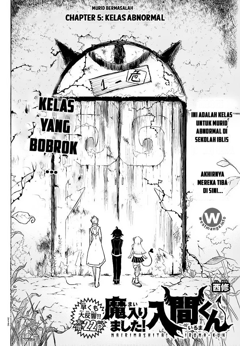 Mairimashita! Iruma-kun Chapter 5