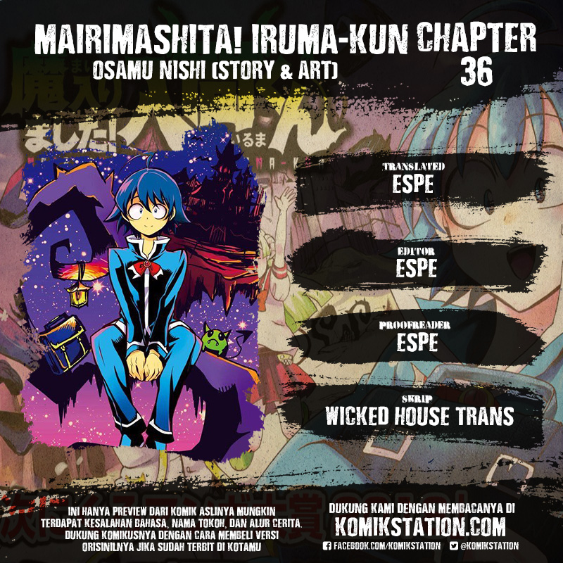 Mairimashita! Iruma-kun Chapter 36
