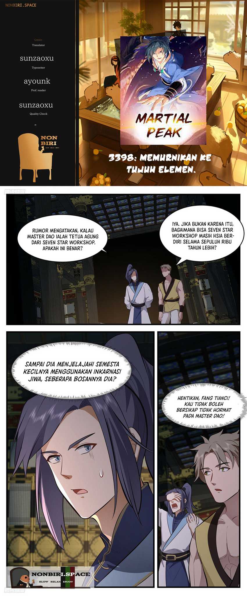Martial Peak Chapter 3198