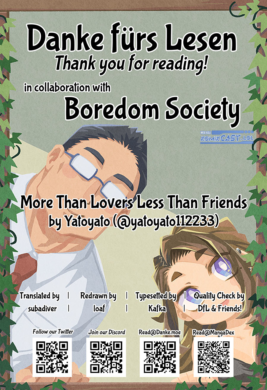 More Than Lovers Less Than Friends Chapter 20