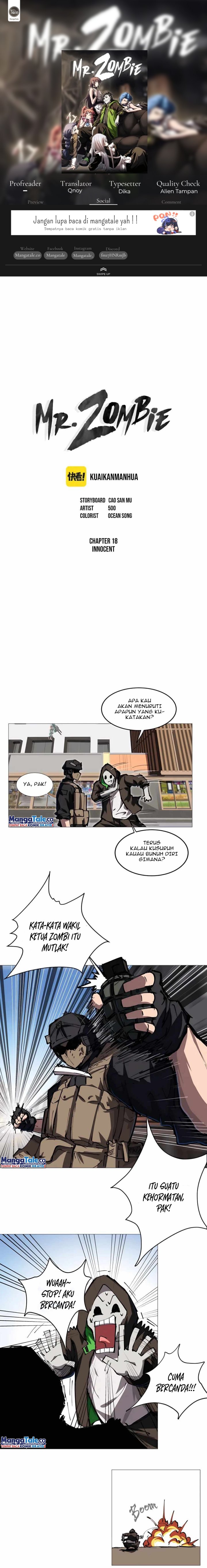 Mr. Zombie Chapter 18