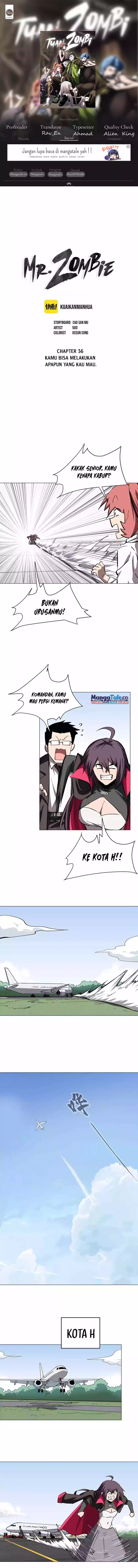 Mr. Zombie Chapter 36
