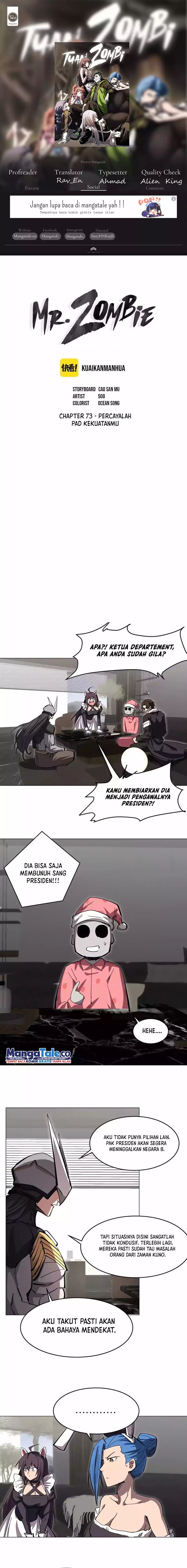 Mr. Zombie Chapter 73