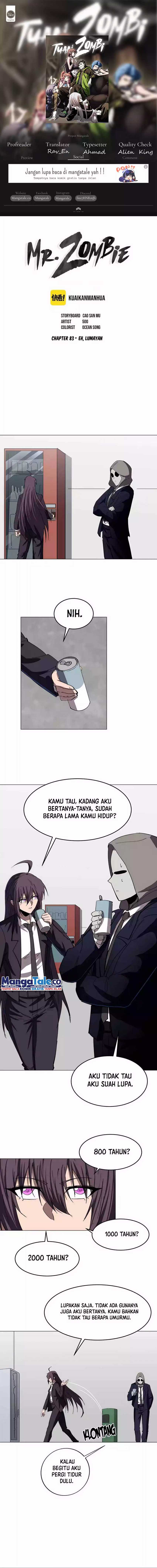 Mr. Zombie Chapter 83