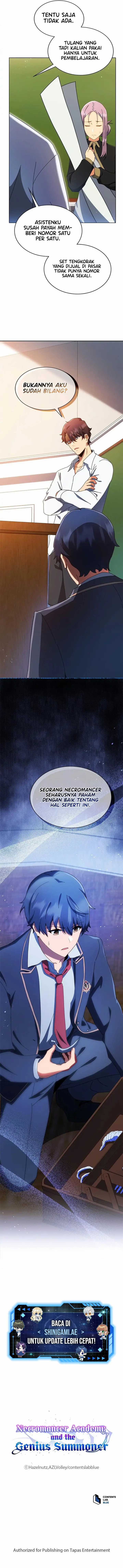 Necromancer Academy’s Genius Summoner Chapter 11
