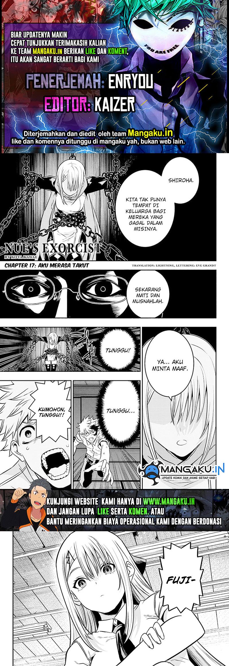 Nue’s Exorcist Chapter 17