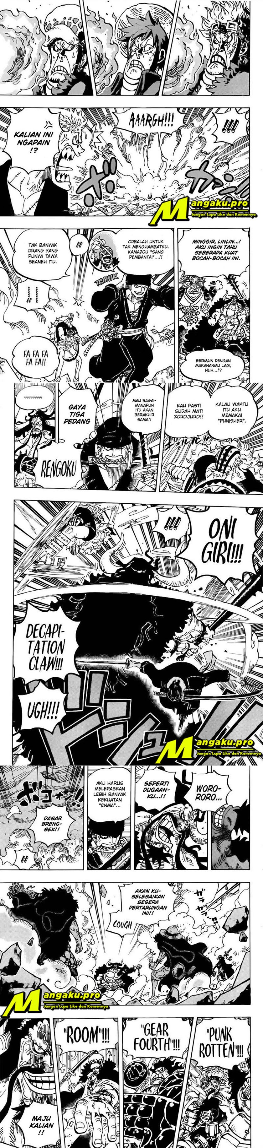 One Piece Chapter 1001