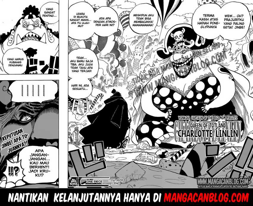 One Piece Chapter 829