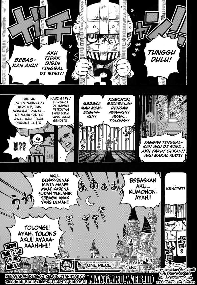 One Piece Chapter 840