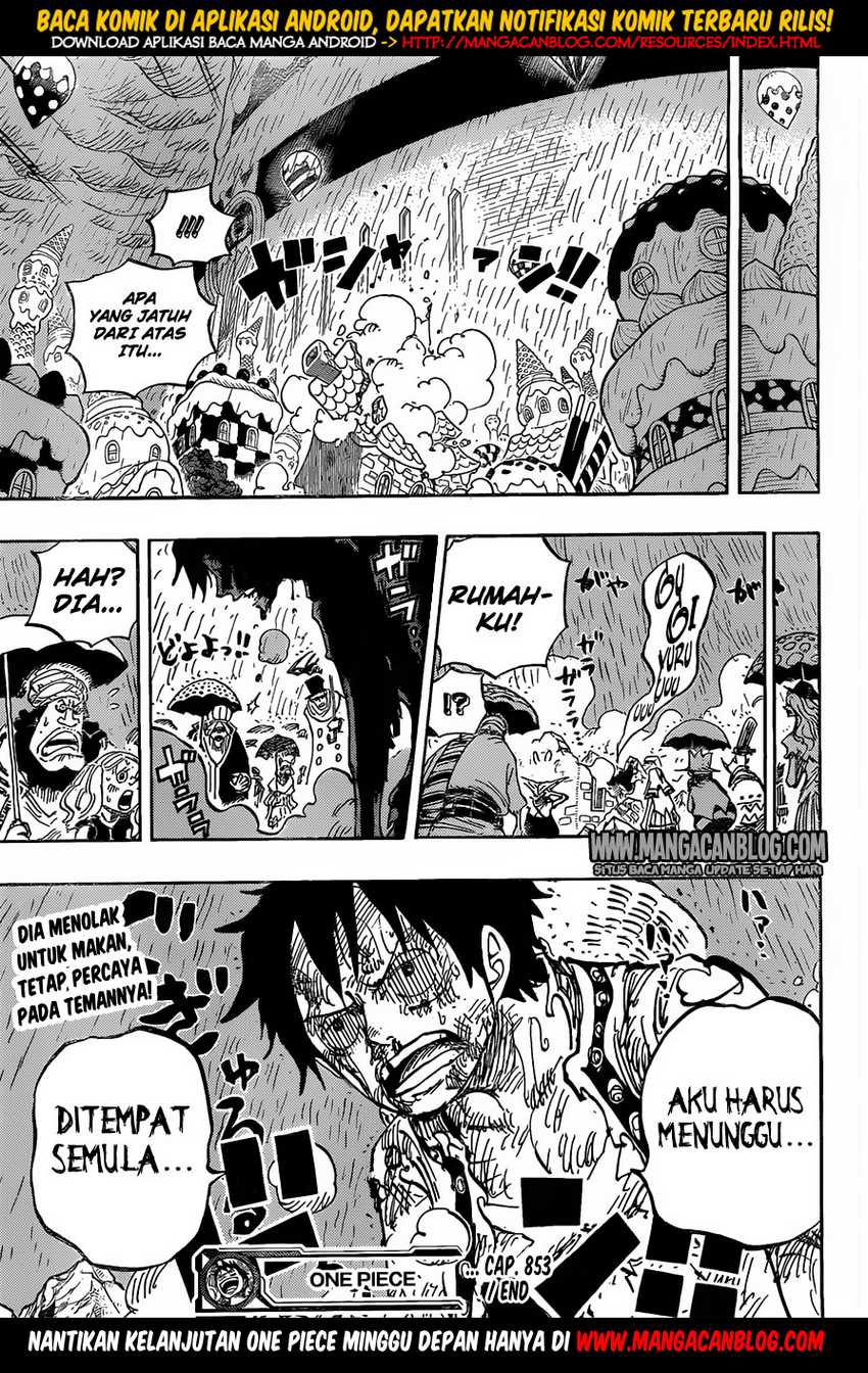 One Piece Chapter 853