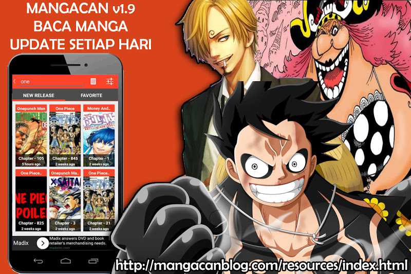 One Piece Chapter 854